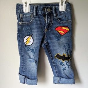 Baby Gap DC Superhero Set Jeans and Longsleeve
